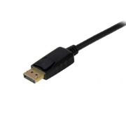 Image de StarTech.com Adaptateur DisplayPort vers VGA - Câble Display Port Mâle VGA Mâle 1920x1200 - Noir 4,5m (DP2VGAMM15B)