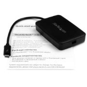 Image de StarTech.com Adaptateur Thunderbolt 3 vers Thunderbolt 2 - Adaptateur pour PC Portable TB3 vers Écrans/Appareils TB2 - Convertisseur Thunderbolt 2 20Gbps ou Thunderbolt 1 10G ... (TBT3TBTADAP)