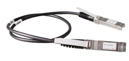 Image de HP E Aruba Networking X240 10G SFP+ SFP+ 0.65m DAC Cable Câble de fibre optique - Noir (JD095C)