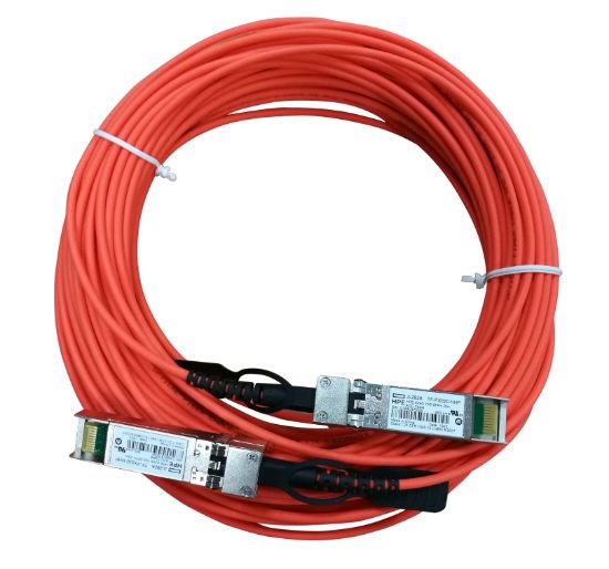Image de HP E Networking X2A0 10G SFP+ to SFP+ 20m Active Optical Cable Câble de fibre optique (JL292A)