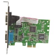 Image de StarTech.com Carte PCI Express à 2 ports série DB9 RS232 - Adaptateur PCIe série avec UART 16C1050 (PEX2S1050)