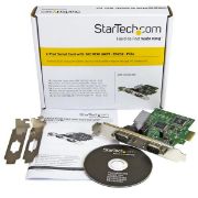 Image de StarTech.com Carte PCI Express à 2 ports série DB9 RS232 - Adaptateur PCIe série avec UART 16C1050 (PEX2S1050)
