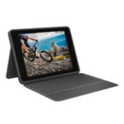 Image de Logitech Rugged Folio Graphite Smart Connector AZERTY Français (920-009314)
