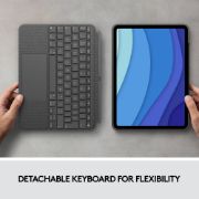 Image de Logitech Combo Touch for iPad Pro 11-inch (1st, 2nd, and 3rd generation) (920-010143)