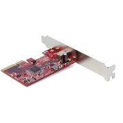 Image de StarTech.com Carte PCIe 1 port USB 3.2 Gen 2x2 - Carte Contrôleur USB-C SuperSpeed 20Gbps PCI Express 3.0 x 4 - Carte Adaptateur PCIe USB Type-C Additionnelle - Carte extensio ... (PEXUSB321C)