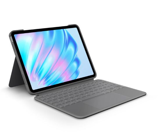 Image de Logitech Combo Touch AZERTY Français Smart Connector Gris (920-012631)