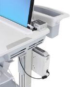 Image de Ergotron SV DC Power System - Laptop, Use all day—up to 15 hours, 300Wh DC onboard power, Charge time6 hours Banque d'alimentation électrique - Blanc (97-943)