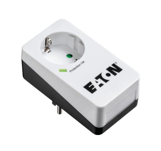 Image de Eaton protection surtension Noir, Blanc 1 sortie(s) CA 220 - 250 V (PB1D)