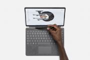 Image de Microsoft Surface Pro Signature Keyboard with Slim Pen 2 Bleu Microsoft Cover port AZERTY Belge (8X8-00046)