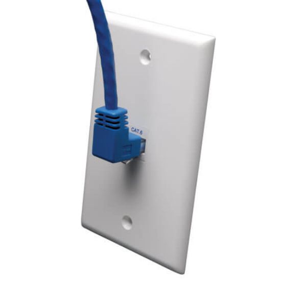 Image de Tripp Lite câble de réseau Bleu 3,05 m Cat6 (N204-010-BL-UP)