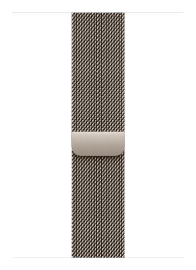 Image de APPLE Bracelet Milanais naturel 46 mm - S/M - Titane (MC7J4ZM/A)