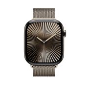 Image de APPLE Bracelet Milanais naturel 46 mm - S/M - Titane (MC7J4ZM/A)