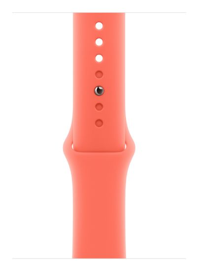 Image de Apple Bracelet Sport tangerine 46 mm - M/L - Orange (MDT64ZM/A)