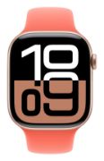 Image de Apple Bracelet Sport tangerine 46 mm - M/L - Orange (MDT64ZM/A)