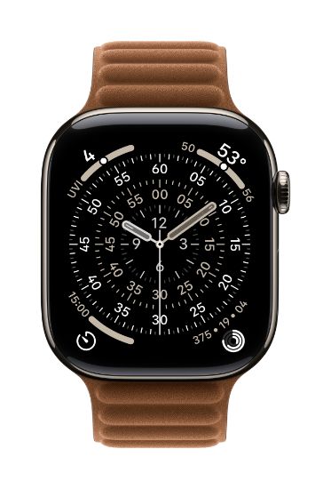 Image de Apple 46 mm, M/L - Caramel (MGDG4ZM/A)