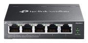 Image de TP-Link Omada commutateur réseau Géré Gigabit Ethernet (10/100/1000) Connexion Ethernet, supportant l'alimentation via ce port (PoE) Noir (ES205GP)