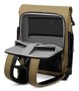 Image de Lenovo sacoche d'ordinateurs portables 40,6 cm (16") Sac à dos Noir, Jaune (GX41U39298)