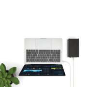 Image de StarTech.com Câble Thunderbolt 3 de 2 m - 20 Gb/s - Compatible Thunderbolt, USB et DisplayPort - Blanc (TBLT3MM2MW)