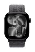 Image de Apple Boucle Sport gris foncé 46 mm (MFFN4ZM/A)