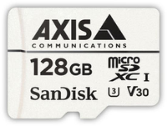 Image de Axis SURVEILLANCE CARD 128 GB Mémoire flash - Noir,Blanc (01491-001)