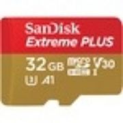 Image de SanDisk Extreme Plus Mémoire flash - Marron,Rouge (SDSQXBG-032G-GN6MA)