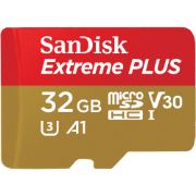 Image de SanDisk Extreme Plus Mémoire flash - Marron,Rouge (SDSQXBG-032G-GN6MA)
