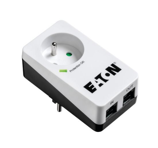 Image de Eaton protection surtension Noir, Blanc 1 sortie(s) CA 220 - 250 V (PB1TF)
