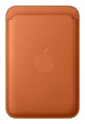 Image de Apple Porte-cartes en tissage fin pour iPhone avec MagSafe - Roux orangé - Orange (MGH64ZM/A)