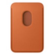 Image de Apple Porte-cartes en tissage fin pour iPhone avec MagSafe - Roux orangé - Orange (MGH64ZM/A)