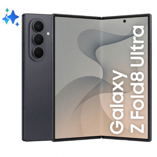 Image de Samsung Galaxy Z Fold8 Ultra 20,3 cm (8") Double SIM 5G USB Type-C 12 Go 256 Go 5000 mAh Graphite (SM-F976BZKBEUB)