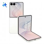 Image de Samsung Galaxy Z Flip8 17,5 cm (6.9") Double SIM 5G USB Type-C 12 Go 512 Go 4300 mAh Crème (SM-F776BZWHEUB)