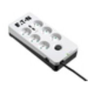 Image de Eaton protection surtension Noir, Blanc 6 sortie(s) CA 220 - 250 V 1,5 m (PB6UF)