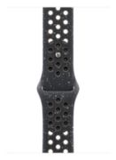 Image de APPLE Bracelet Sport Nike Ciel de minuit 46 mm - S/M - Noir (MYL63ZM/A)