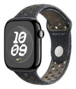 Image de APPLE Bracelet Sport Nike Ciel de minuit 46 mm - S/M - Noir (MYL63ZM/A)