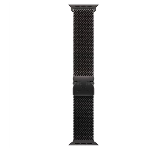 Image de APPLE Bracelet Milanais en titane noir 49 mm - Small (MXKF3ZM/A)
