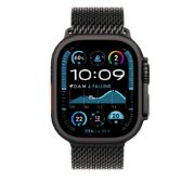 Image de APPLE Bracelet Milanais en titane noir 49 mm - Small (MXKF3ZM/A)