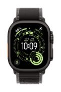 Image de Apple Boucle Trail noir/charbon 49 mm - M/L - Finition titane noir (MG9U4ZM/A)