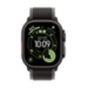 Image de Apple Boucle Trail noir/charbon 49 mm - M/L - Finition titane noir (MG9U4ZM/A)