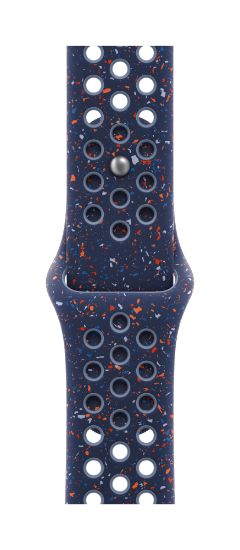 Image de Apple Bracelet Sport Nike Blue Ribbon 40 mm - S/M - Bleu (MGA74ZM/A)