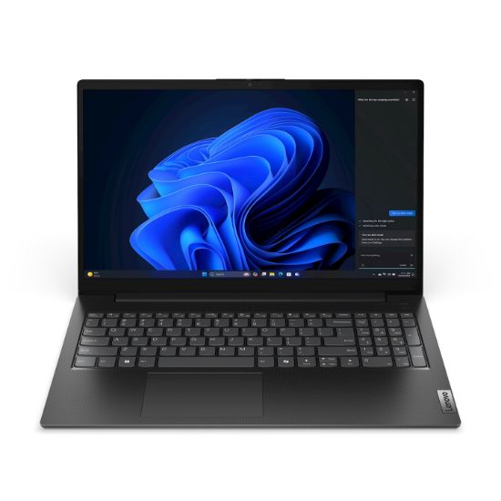 Image de Lenovo V15 G5 IRL Intel® Core™ i5 i5-13420H Ordinateur portable 39,6 cm (15.6") Full HD 16 Go DDR5-SDRAM 512 Go SSD Wi-Fi 6 (802.11ax) Windows 11 Pro Anglais Noir (83GW0081MH)