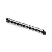 Image de StarTech.com Panneau de Brassage Keystone Vierge 48 Ports 1U, Panneau Patch Cat6 Monté en Rack pour Prises Réseau Ethernet RJ45 STP (C6PANELSTP481U)
