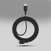 Image de StarTech.com Câble HDMI 2.1 Ultra Haute Vitesse Certifié slim 1 m (3 pi), 8K 60 Hz / 4K 120 Hz, avec HDR10+ / eARC, 48 Gbps, Cordon HDMI 8K Flexible (HDMI21-CBL-SLIM-1M)