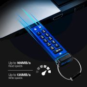 Image de iStorage datAshur Pro USB3 256-bit 16GB (IS-FL-DA3-256-16)