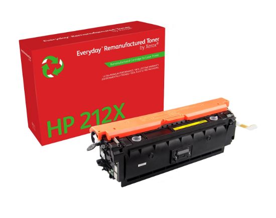 Image de Toner Everyday™ Jaune de Xerox compatible avec HP 212X (W2122X), Grande capacité (006R04784)