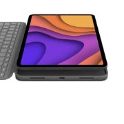Image de Logitech Folio Touch Gris Smart Connector AZERTY Français (920-009958)