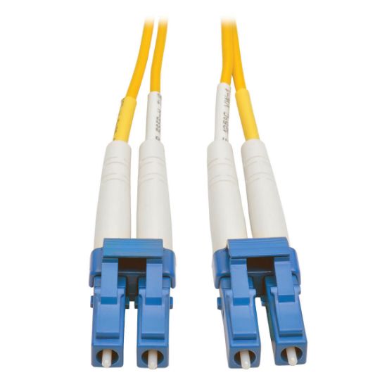 Image de Tripp Lite câble de fibre optique 5 m 2x LC OFNR Bleu, Jaune (N370-05M)