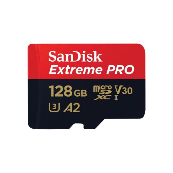 Image de SanDisk Extreme PRO Mémoire flash - Noir, Rouge (SDSQXCD-128G-GN6MA)