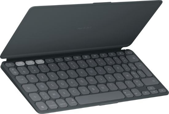 Image de Logitech Keys-To-Go 2 clavier Universel Bluetooth AZERTY Français Graphite (920-013006)