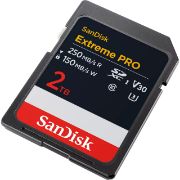 Image de Sandisk Extreme PRO Mémoire flash - Noir (SDSDXXD-2T00-GN4IN)