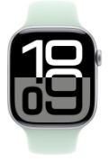 Image de Apple Bracelet Sport aigue-marine 46 mm - S/M (MDT94ZM/A)